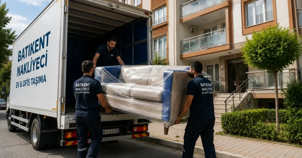 Batıkent parça eşya taşıma rehberi için gerçek nakliyat sahnesi