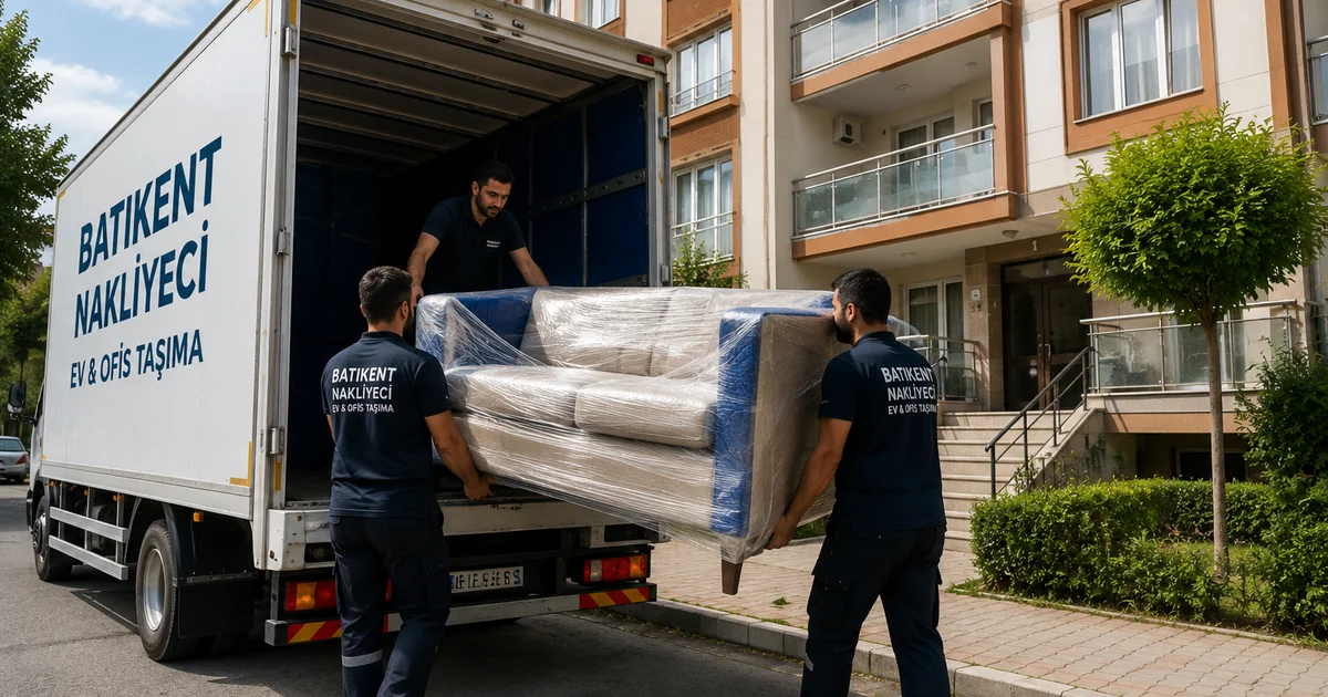 Batıkent parça eşya taşıma rehberi için gerçek nakliyat sahnesi