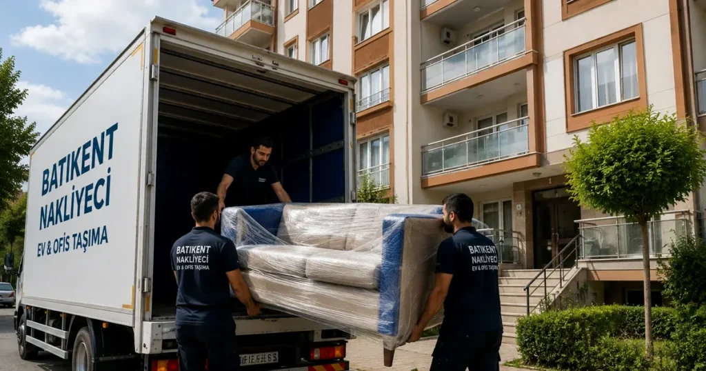 Batıkent tasinma tarihi secimi için gerçekçi nakliyat görseli